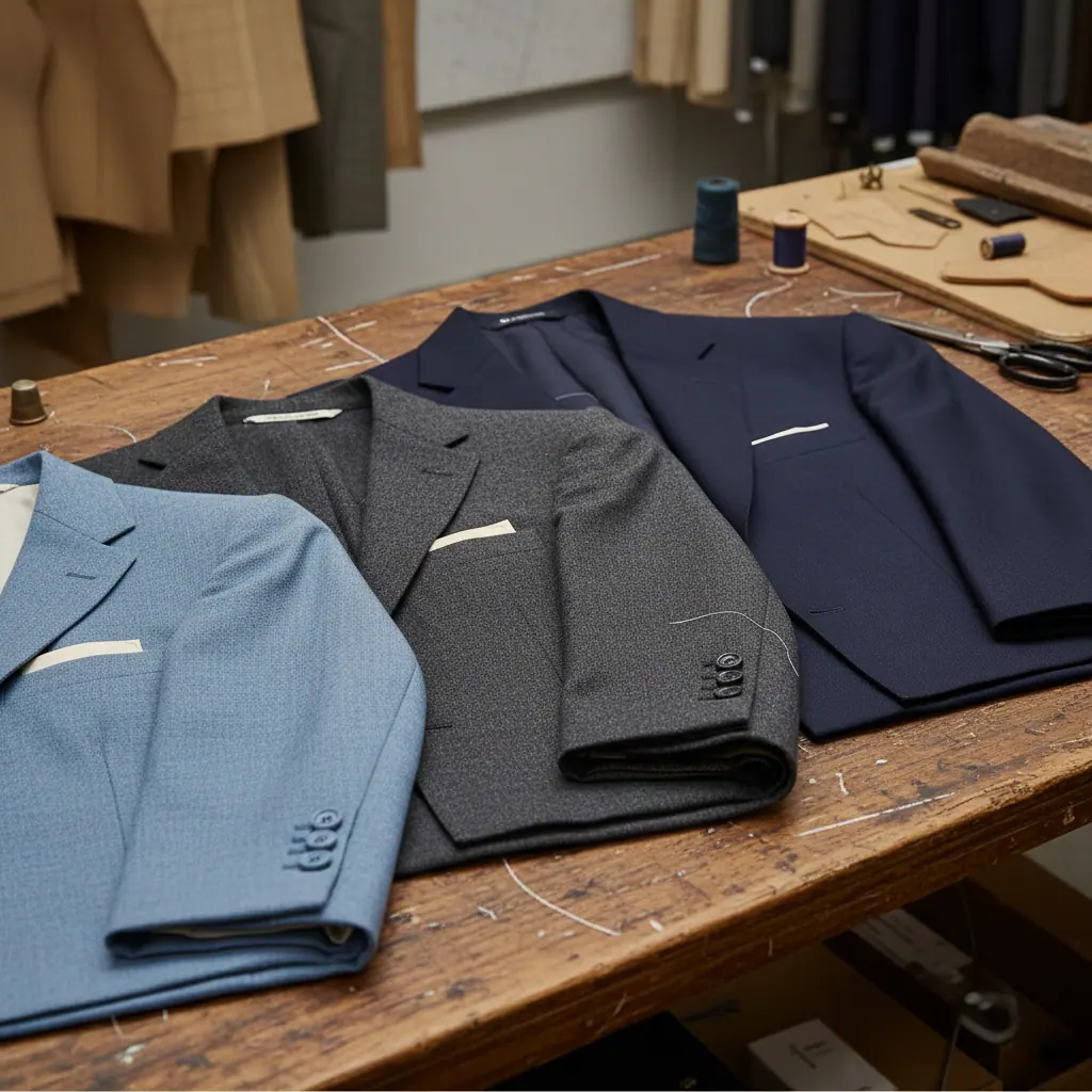 Épaule napolitaine con rollino détail couture veste sans structure